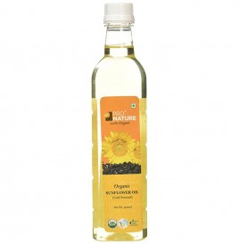 Pro Nature Organic Sunflower Oil (Cold Pressed)  Bottle  500 millilitre